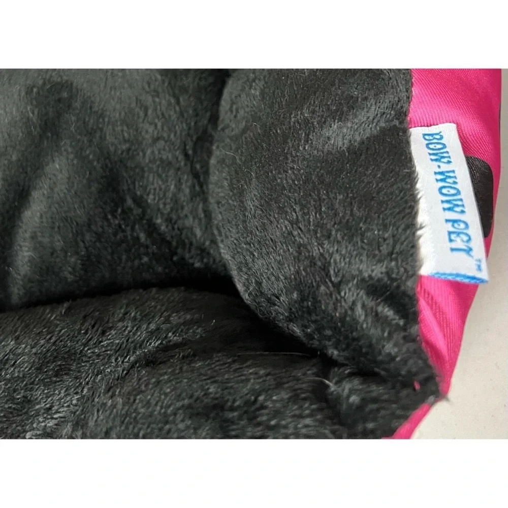 Bow-Wow Pet Magenta Pink Polka Dots Dot Fleece Cat Dog Pet Bed 💕🐾 #bed #pets